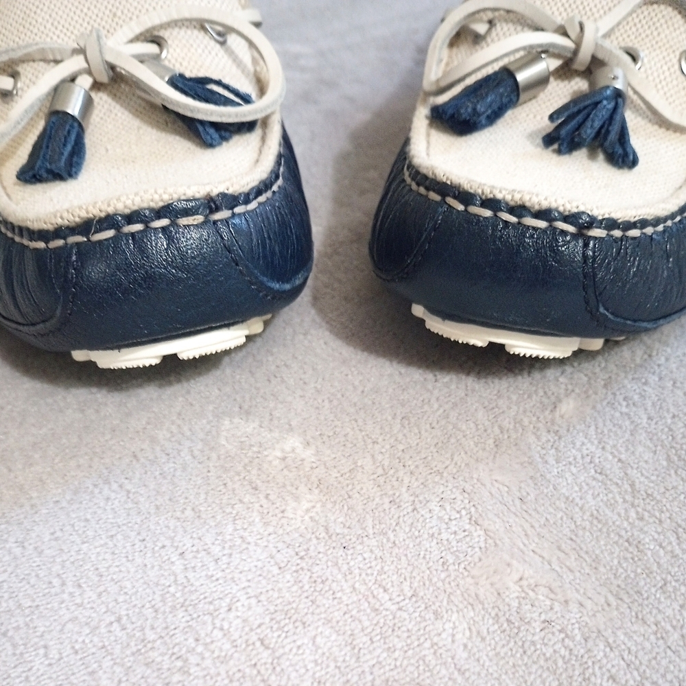Cole Haan Spectator Leather Driving Mocs Loafers Shoes 5.5 - Picture 4 of 10